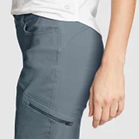 Eddie Bauer Guide Pants Mulberry Color Size 6 Women’s New - Picture 4 of 5